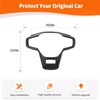 Jeliker for Bronco Steering Wheel Panel Trim Carbon Fiber for