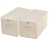 iwill CREATE PRO Pack of 2, Zip Lidded Wardrobe Storage