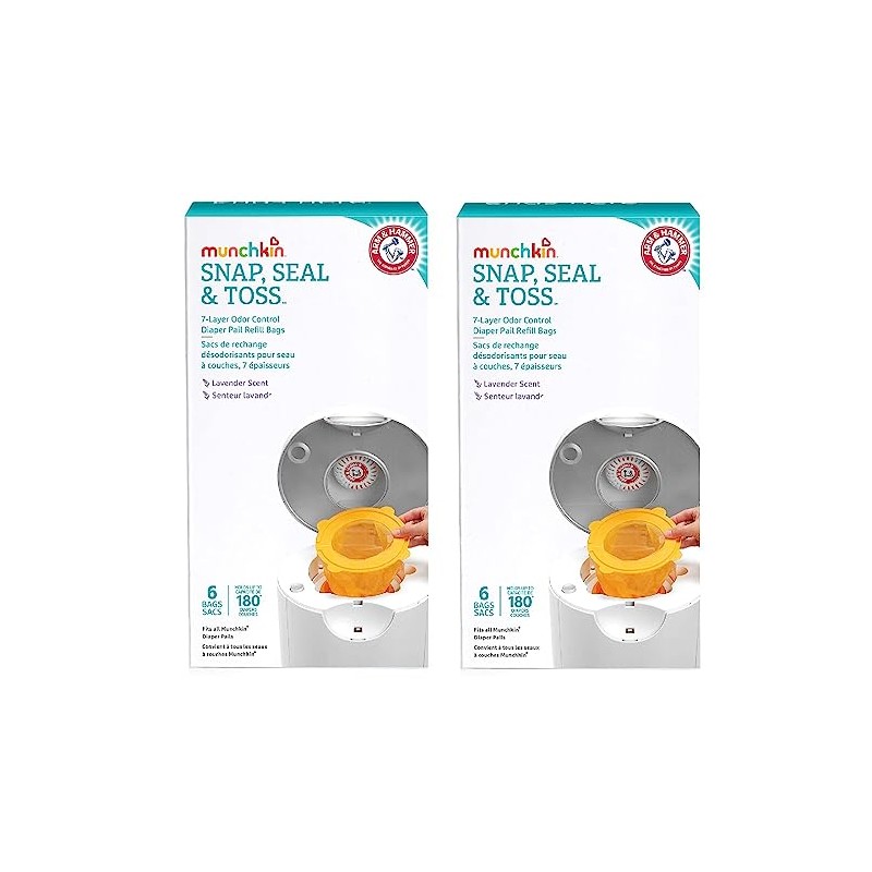 Arm & Hammer Diaper Pail Refills (2x6 Pack)