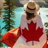 12/25/50/100 pieces small rectangle Canada flag Lapel pins badge bulk