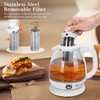Taylor Swoden Electric Kettle with Tea Infuser, 1L Small Electric