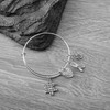 Infinity Collection Autism Bangle Bracelet, Autism Ribbon Awareness Jewelry, Autism
