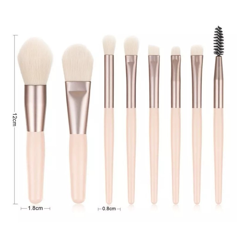 BONNY VIC Set De Brochas De Maquillaje Ecotools Para Sombra