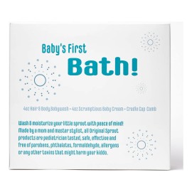 Primer Kit De Baño Para Bebé. Deliciosa Crema Para Bebé Gel 22