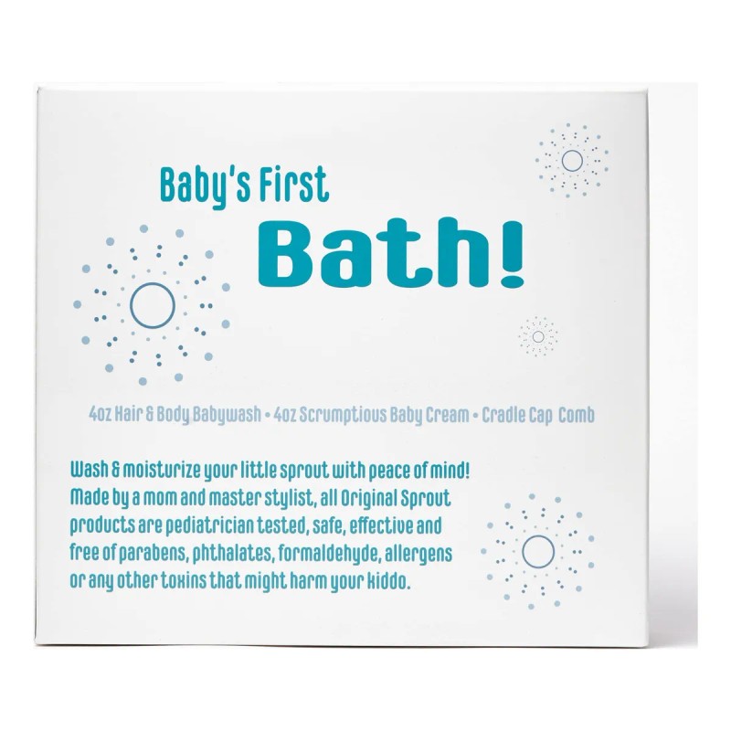 Primer Kit De Baño Para Bebé. Deliciosa Crema Para Bebé
