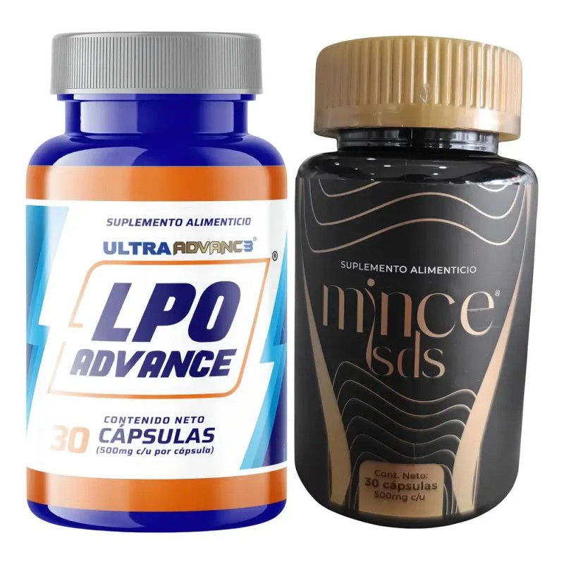 Suplemento Linaza Cápsulas Ultradvance Lipo Advance Sin Sabor