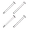 sourcing map Fork Bolts Single Hole Flat Head 304 Stainless