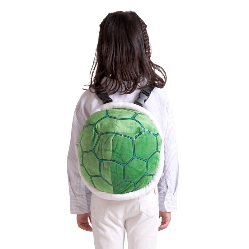 CoolChange Plush Turtle Shell for Children Costume I Ninja Turtle