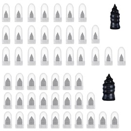 LINTRA 50 Stück-Set Auto Reifen Reparatur Kit, Gummibeschichtet Vakuum Reifen Reparatur Nagel, 2 Größen Reifenreparaturnägel, Kapselverpackt Reifenflickzeug Auto, für Autos, Motorräder, Lastwagen