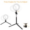 6 Inch Ring Light Dimmable LED Fill Light with Stand