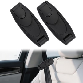 Car Seat Belt Clips, OIHCAZ 2pcs Universal Seatbelt Adjusters, No Escape Car Seats Safety Clip for Baby Adult Women Comfort Neck Shoulder