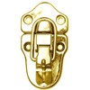 Furniture Knowledge BRASS Plated Drawbolt lock latch antique chest trunk