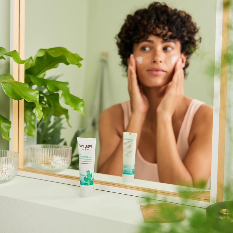 WELEDA Organic Fig Cactus 24-Hour Moisturising Cream - Vegan Natural