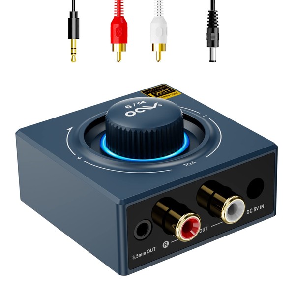 YMOO B06T3+ Bluetooth 5.2 Receiver,LDAC Aptx SBC AAC Bluetooth Audio