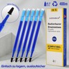 LVZONGXIN Refills, Compatible with Pilot FriXion (Blue) [Pack of 12]