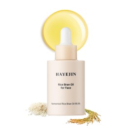 HAYEJIN NOVIIML ce Bran Oil for Face | Face Moisturizer w/Fermented Rice Bran Oil | Korean Face Oil for Women | Face Serum for Glowing Skin | Korean Skin Care Facial Oils (Pack of 1, 1.01 Fl. Oz)