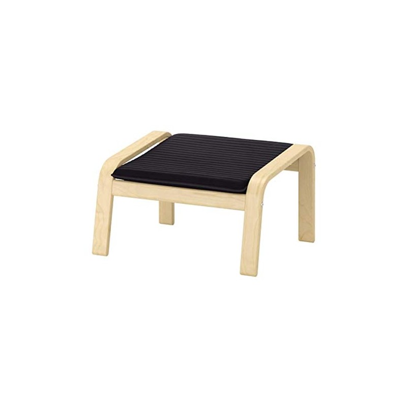 IKEA Poang Ottoman Cushion Knisa Black 803.951.54