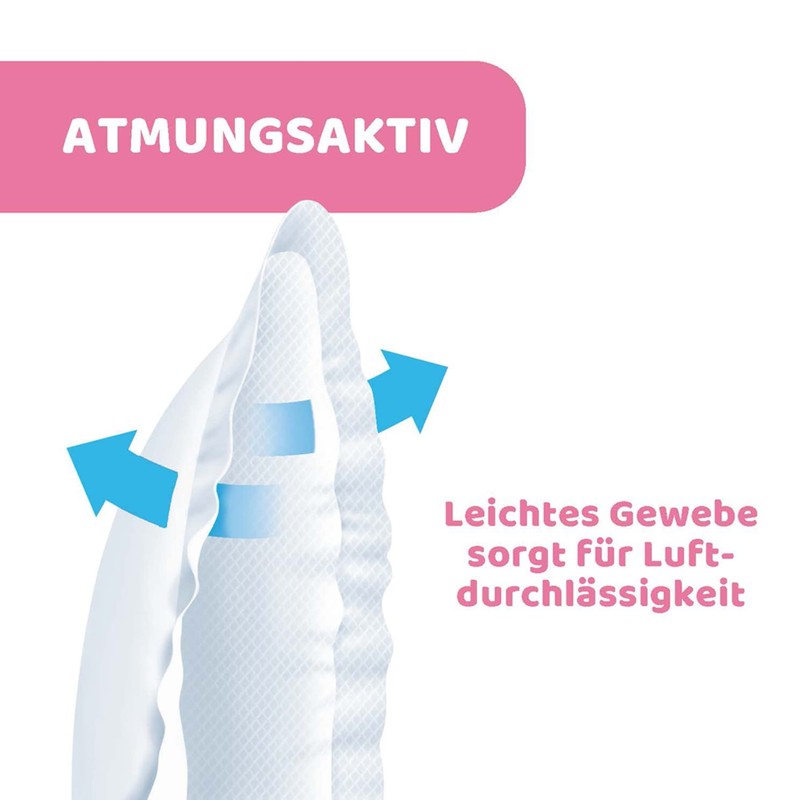 Chicco antibakterielle Stilleinlagen NaturalFeeling, 60 Stück