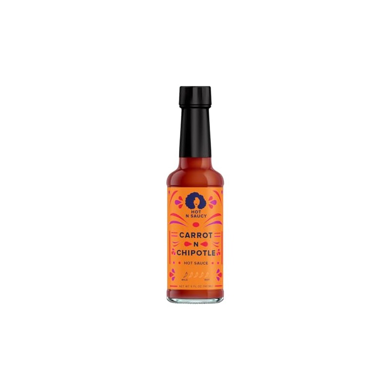 Hot N Saucy | Carrot N Chipotle Hot Sauce, 5