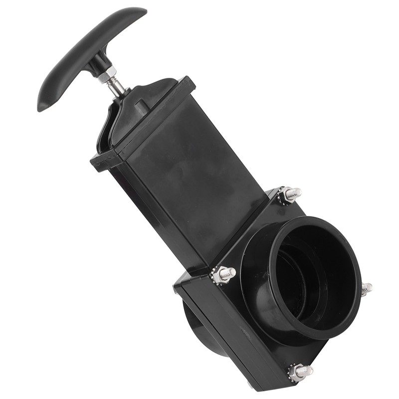 50mm RV Drain Valve Dump Waste Sewer ABS Valve for