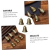 Operitacx 3 Stück Teiliges Set Retro Messing Glocken Anhänger für