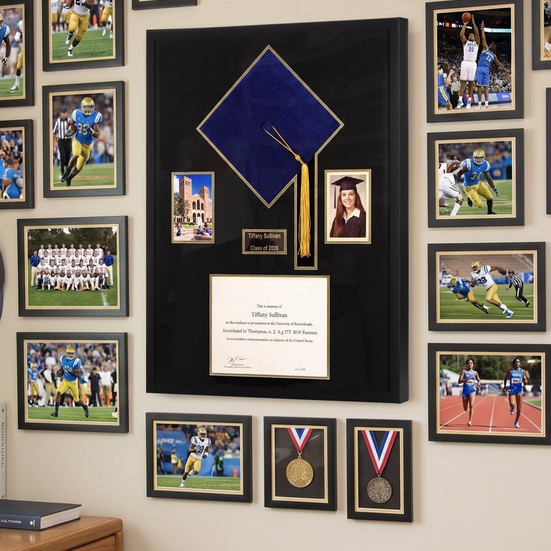 Weysat Extra Large Graduation Shadow Box 31 x 23 Inch