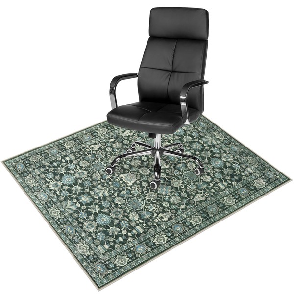 Anidaroel 48"x60" Home Office Chair Mat for Hardwood Floor, Ant-Slip