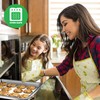 NutriChef Non Stick Baking Sheets, Cookie Pan Aluminum Bakeware with