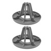 2pcs Water Bottle Drying Rack Multipurpose Fast Drying Hollow Design