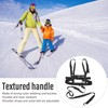 Kids Ski Safety Strap Nylon Plastic Adjustable Ski Training Belt