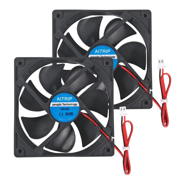 Pack of 2 12025 Fan 120 x 120 x 25