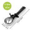 Ice Cream Scoop with Trigger, 60mm Large Cookie Scoop for