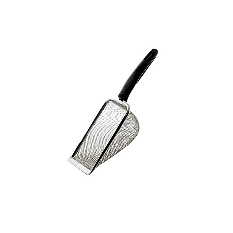TropicShop Terrariums Metal Scoop for Reptile Faeces, Sand Sieve, Pooper
