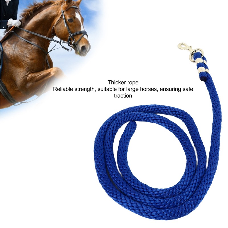 Horse Lunge Line with Snap Heavy Duty High Tensile Horse