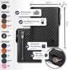 Wolfstrøm Slim Wallet 'Svente', 11 Cards Mini Wallet Men's Small