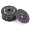 5 Pieces 320# Flap Grinding Discs Angle Grinder Discs Grinder