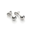 9ct White Gold 4mm Ball Stud