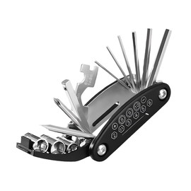 Portable Multi-Tool for Bicycles, High Hardness Hex Wrench, Multi-functional Bicycle Tool, Convenient to Carry, For Road Bikes, Portable Tool Set