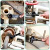 BAIFULAI Scaffolding Ratchet, 19/22 mm Scaffolding Wrench, Scaffolding Ratchet Right