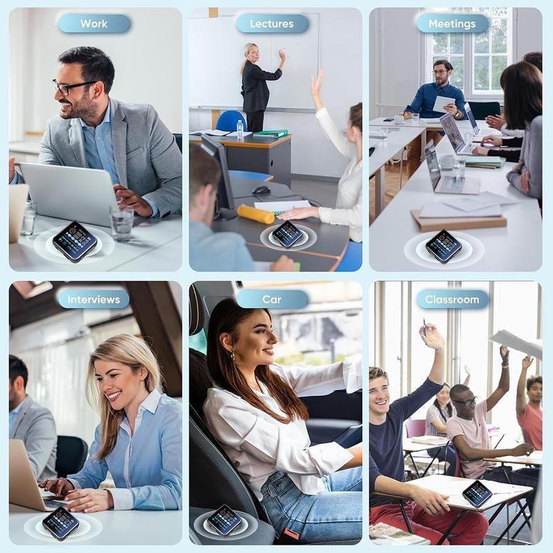 Recorder with playback function, digital recordingequipment,recorder suitable for meetings,lectures,interviews, portable