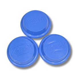 Trosky Vitilla Training Disks – Dominican-Style Street Baseball Game for Hand-Eye Coordination, Reaction Speed & Infield Skill – Baseball & Softball Training Aid for All Ages (Columbian Blue)