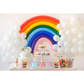 ZYOOO Pack of 12 6.5 cm x 8 cm Small Cardboard Containers Colourful Striped Suitable as Ice Cream Sundae, Popcorn Bags, Cupcake Containers for Ice Cream Party, Baby Shower, Gender Reveal, Baby Shower