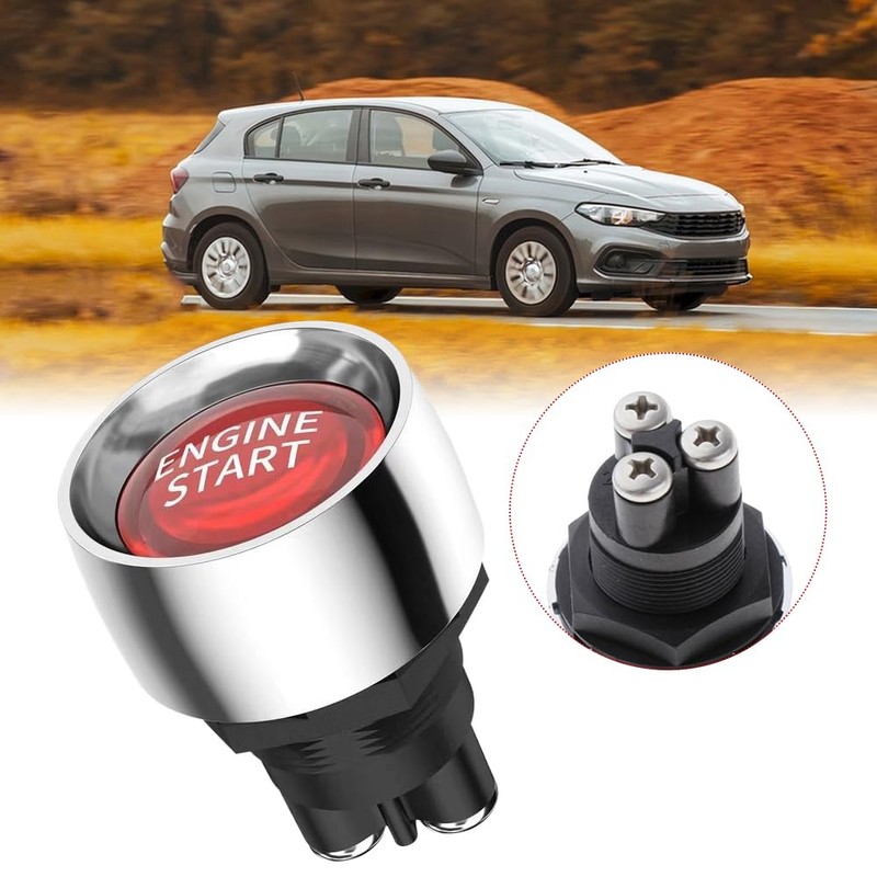 12 V Car Start Button, Engine Start Button, Car Engine