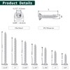 #12 x 2 Flat Head Torx Drive Self Tapping Screws