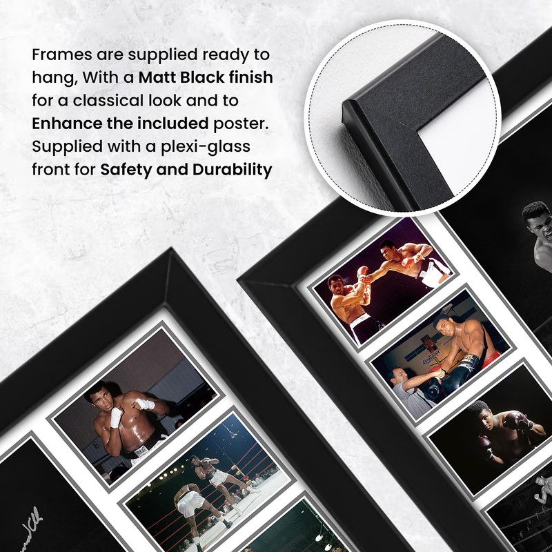 Muhammad Ali Signed Poster Print- Limited Edition Autograph Fan Gift