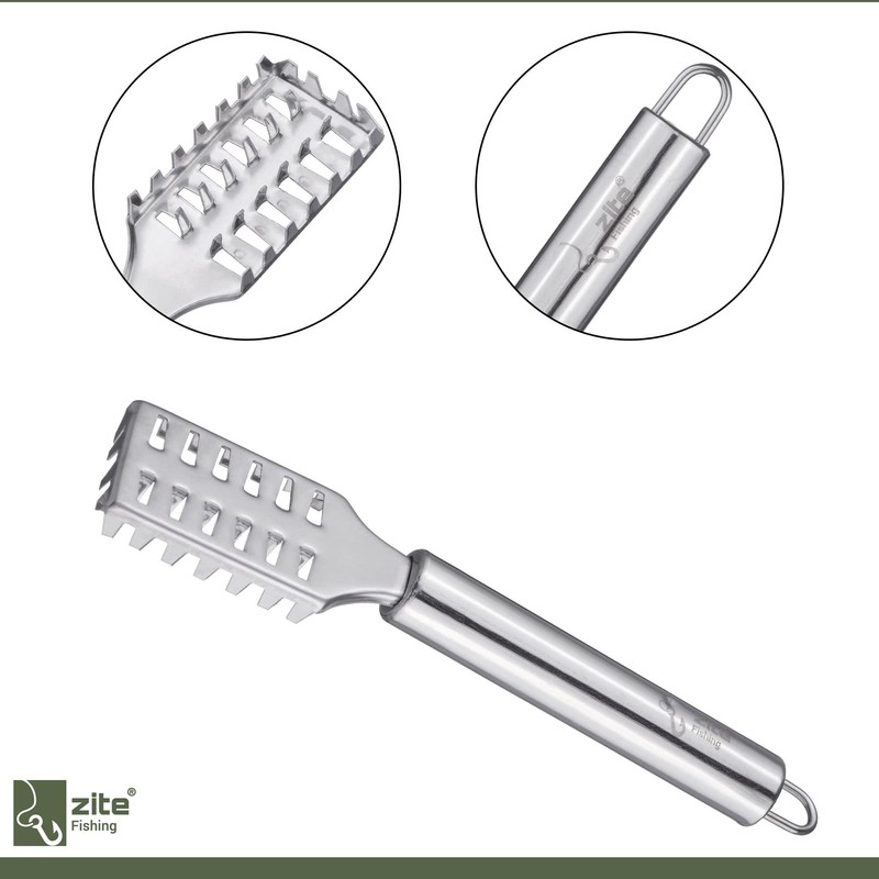 Zite Fishing Fish Scoop Set - 2-Piece for Easy Removal