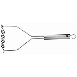WMF Profi Plus Cromargan Partly Matt Potato Masher, 29 x 10 x 5.9 cm, Red