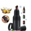12oz Beer Bottle Can Insulators Stainless Steel Double Walled Beer