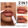 USHAS Lipstick and Lip Liner Combo Set 2 in 1