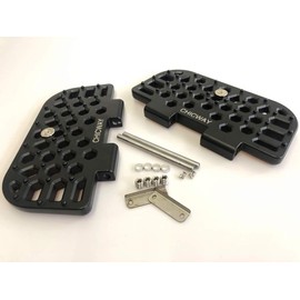 Green Fashion CHICWAY Honeycomb Pedal Super Non-Slip Adjustable Angle Surface Rivet Bumps with Magnet High-Density Aviation Aluminum Suitable for All Models of GOTWAY, Inmotion V11, Veteran Sherman